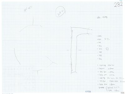 도면_사적 _경주 월성_월성 라구역 유물도면 ③ 수로 상부 라68.5 W9.6 수막새