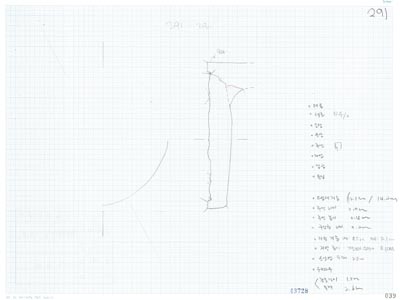 도면_사적 _경주 월성_월성 라구역 유물도면 ③ 석조유구 내부 라92.8E5.9 수막새