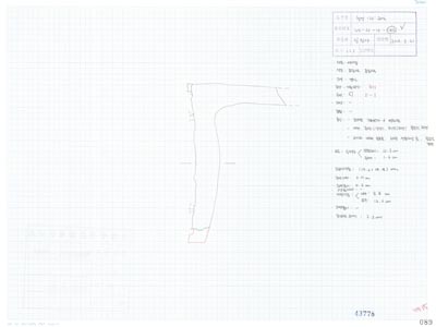도면_사적 _경주 월성_월성 라구역 유물도면 ③ WS-라-10-(142)/건물지5 상부 라122 E7.69 수막새