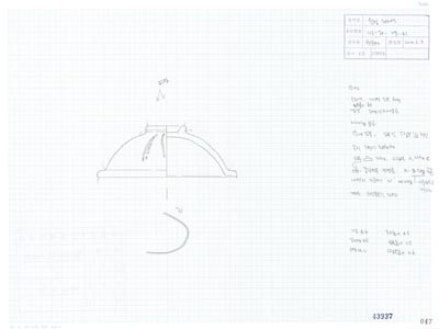 도면_사적 _경주 월성_월성 라구역 유물도면 ⑥ WS-라-09-31 뚜껑/건물지2 남편 라154.2 E17.6 뚜껑