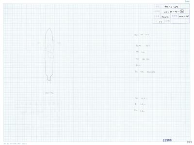 도면_사적 _경주 월성_월성 라구역 유물도면 ⑥ WS-라-09-(92) 철촉/지표 라155.3 E45.7 철촉