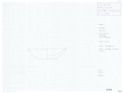 도면_사적 _경주 월성_월성 라구역 유물도면 ⑦ WS-라-09-73 백자접시/건물지1 서편 라138 E11 백자접시
