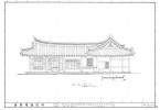 도면_경상북도민속문화재 _청도 섬암고택_(박성철가옥) 안채 보수공사 좌측면도