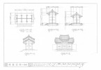 도면_사적 _고창읍성_정비공사 동현 삼문 평면／입면／단면