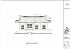 도면_사적 _서울 선릉과 정릉_재실 및 행랑채 보수공사(건축 설비 전기) 재실 정면도(현황)