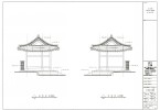 도면_사적 _서울 선릉과 정릉_재실 및 행랑채 보수공사(건축 설비 전기) 재실 좌측면도(계획), 우측면도(계획)