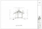 도면_사적 _서울 선릉과 정릉_재실 및 행랑채 보수공사(건축 설비 전기) 재실 종단면도(현황)