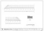 도면_사적 _파주 장릉_재실일곽 보수공사 재실현황정면안허리곡