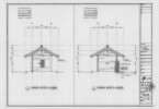 도면_국가민속문화재 _정읍 김명관 고택_보수공사 종단면도 A／B(계획)
