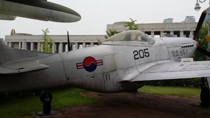 대한민국 최초 운용 전투기(F-51D 무스탕)
