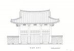 도면_부산광역시문화재자료_동래향교_정면도_2
