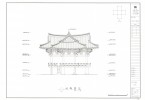 도면_보물_완주 송광사 종루_정밀실측 서측면도1