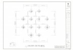 도면_보물_완주 송광사 종루_정밀실측 1층 상하부 기둥 직경 평면도