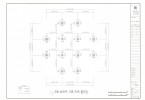 도면_보물_완주 송광사 종루_정밀실측 2층 상하부 기둥 직경 평면도