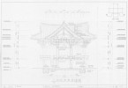 도면_보물_완주 송광사 종루_보수공사 다-다단면도(계획)