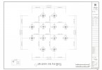 도면_보물_완주 송광사 종루_정밀실측 2층 상하부 기둥 직경 평면도1