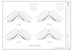 도면_보물_완주 송광사 종루_정밀실측 바닥 기와 곡선도
