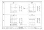 도면_보물_창덕궁 돈화문_정밀실측공사 2층 창호 상세도 9／10／11／12_34