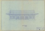 도면_보물_창경궁 통명전_배면도_창경궁 중창공사 1