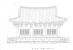 도면_보물_안성 청룡사 대웅전_정면도(현황)