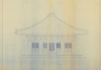 도면_사적_경주 불국사_복원 설계도 관음전 정면도