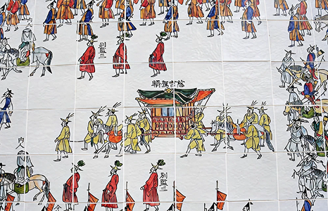 정조반차도 - 청계천 정조 능행 반차도