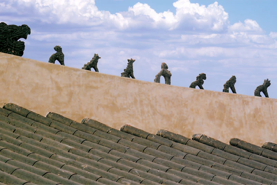 경복궁 경화루의 잡상