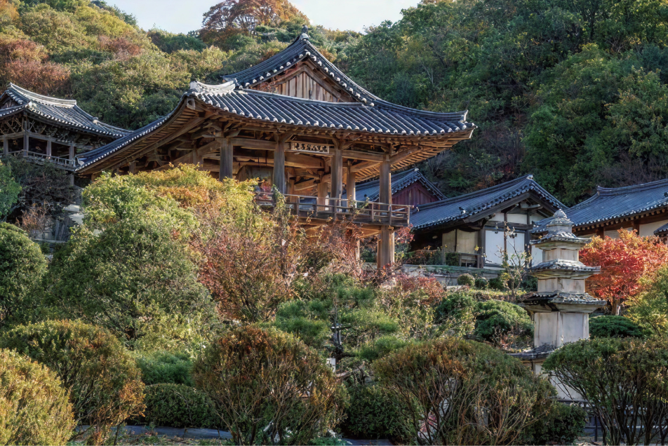 산사,한국의 산지승원 (2018년)