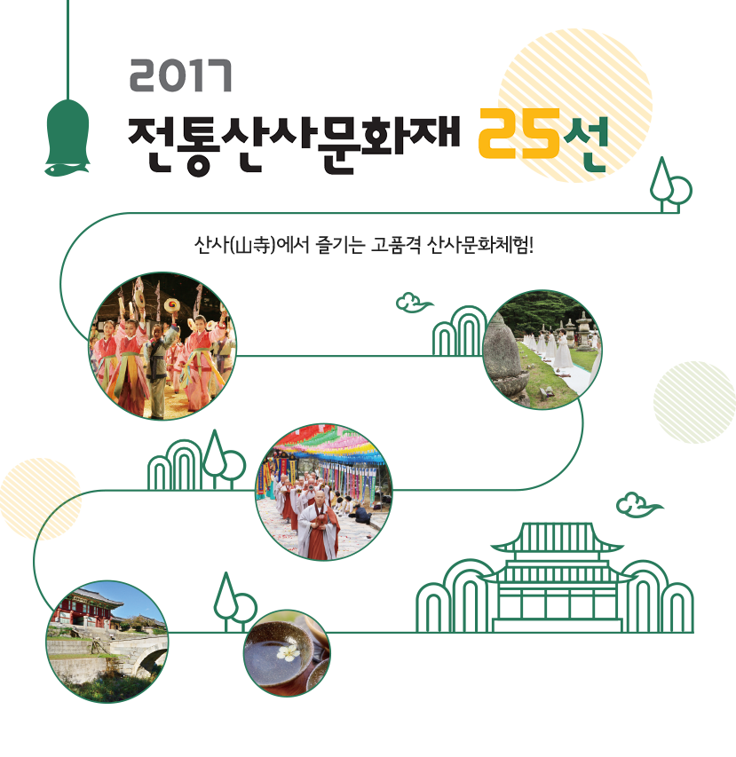 2017 전통산사문화재 25선! 산사(山寺)에서 즐기는 고품격 산사문화체험!