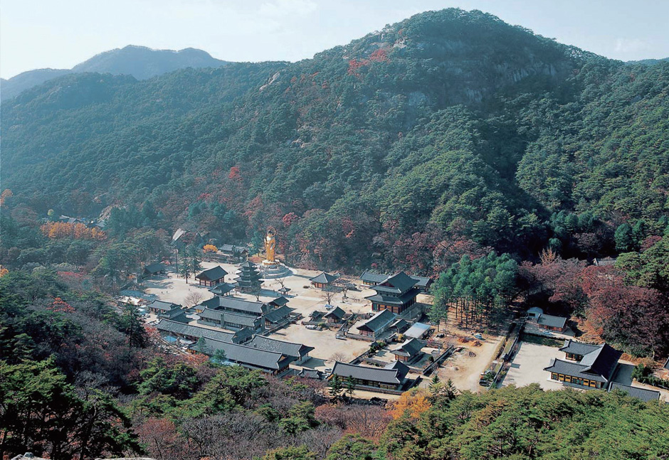 속리산 법주사 전경