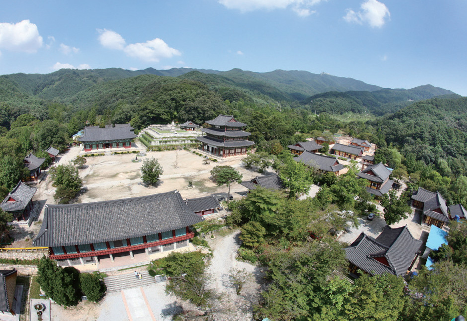 모악산 금산사 풍경