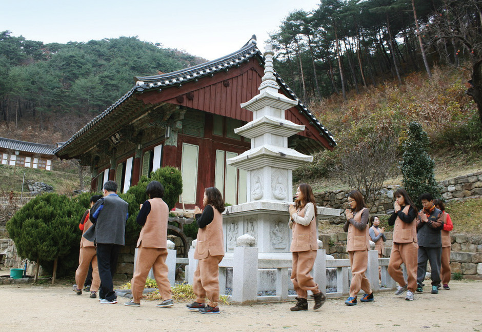 운서산 장육사 풍경