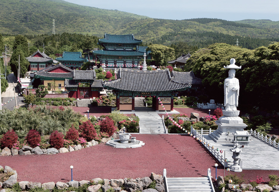 한라산 선덕사 풍경