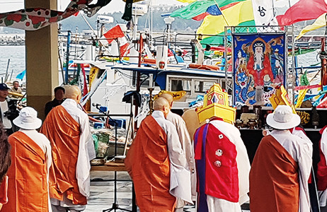 용연사 행사 사진