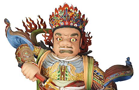 송광사 사천왕상(남방지국천왕)