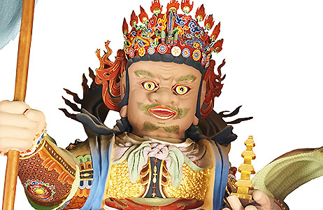 송광사 사천왕상(북방다문천왕)