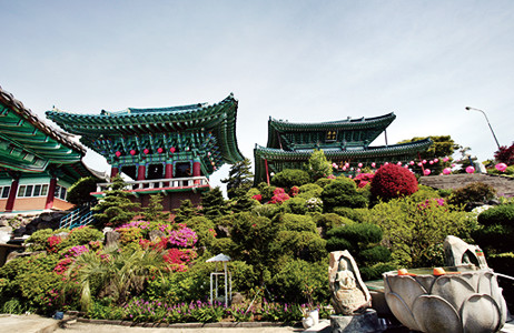 선덕사 풍경