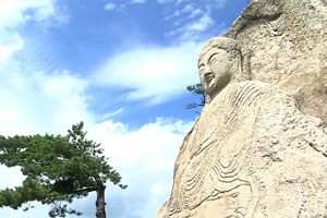삼릉계곡마애석가여래좌상