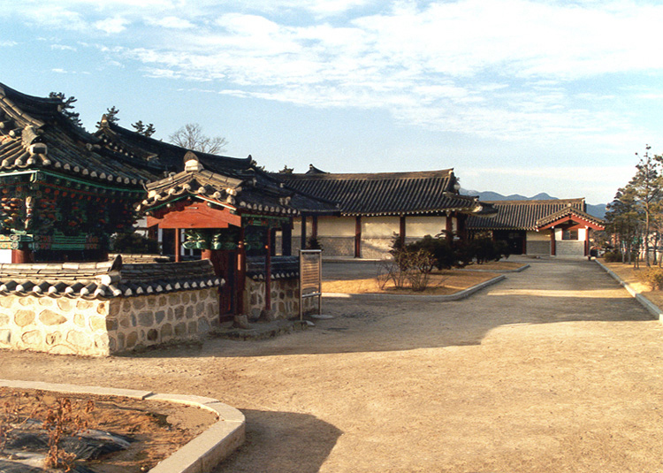 문화재이미지 | 삼우당효자비각(측면) 삼우당효자비각(측면)