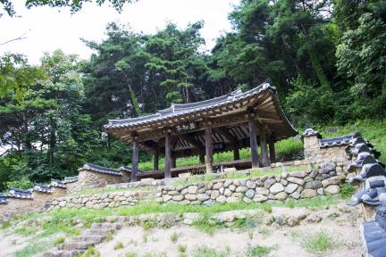 벽송정_측면 (촬영년도 : 2015년)