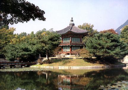 향원정과향원지