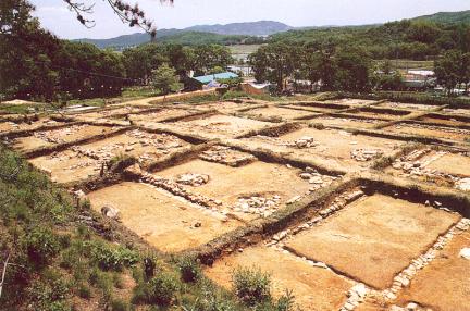 유구노출모습(서북→동남)