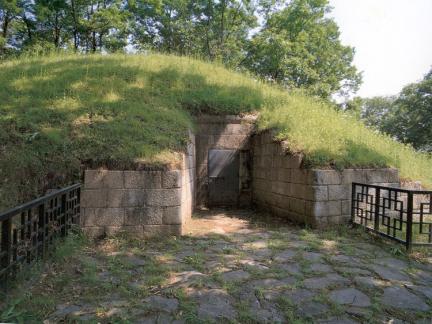 고령고아동고분군전경