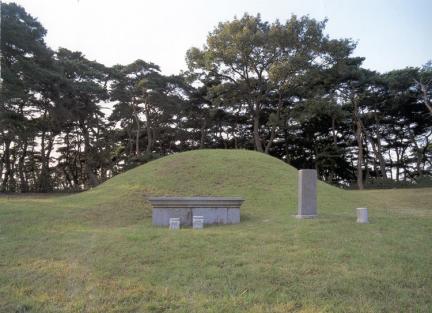 경주 신무왕릉 전경