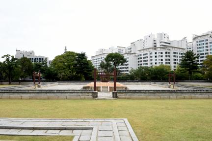 사직단_ 북측 전경 (촬영년도 : 2015년)
