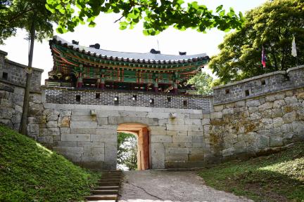 강화산성_북문 진송루 외측 전경 (촬영년도 : 2015년)