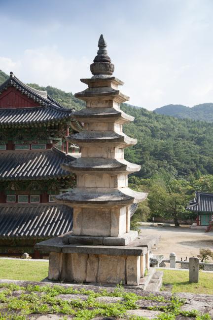 김제 금산사 일원_오층석탑 (촬영년도 : 2015년)