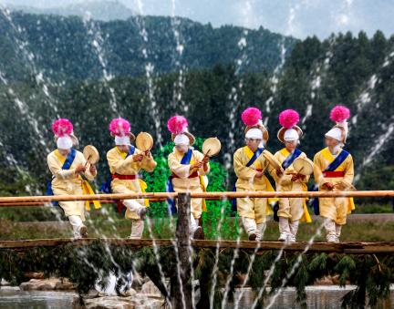 평창 둔전평농악 대표 이미지