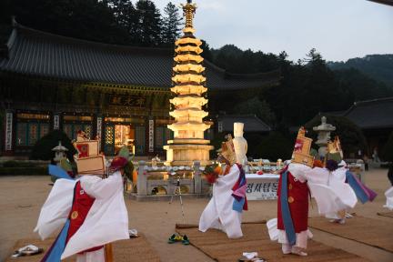 월정사 탑돌이 대표 이미지