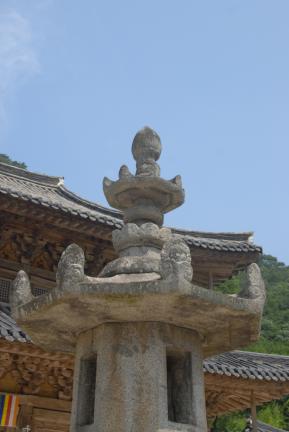 옥개석 및 상륜부 확대사진